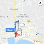 Cannes: Agreable 2 Pieces Vue Panoramique